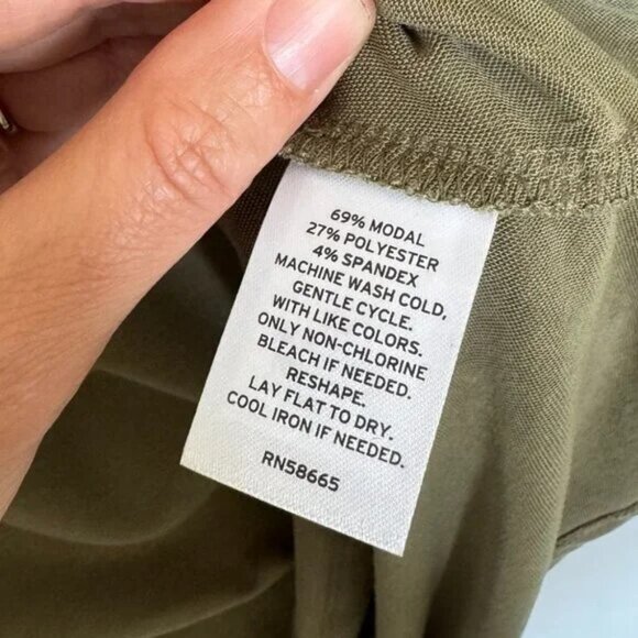 TWO Brand New Nordstrom Cap Sleeve Soft Modal Blend Business Casual T-Shirt | XS - Picture 10 of 10